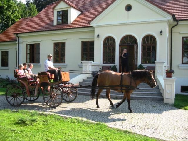 Gospodarstwo Agroturystyczne Dworek Janowicki Kazimierzewo Bagian luar foto